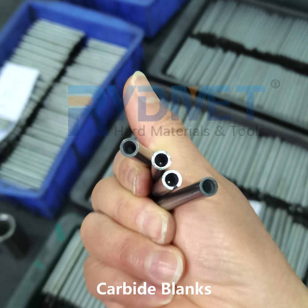 Cemented Carbide Rods with One Straight Hole