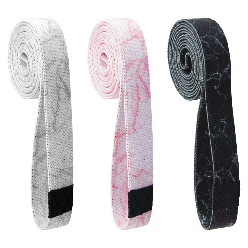 Custom Exercise Stretch Resistant Fabric Booty Bands Pull up Resistance Bands