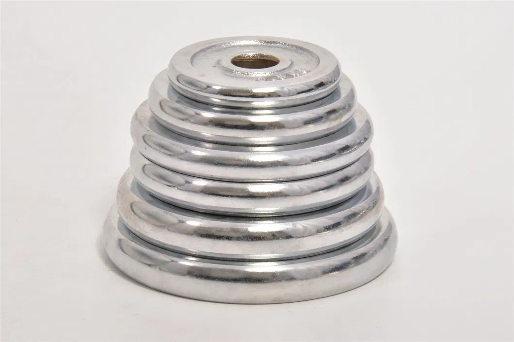 Round Chrome Dumbbell Weight Plates