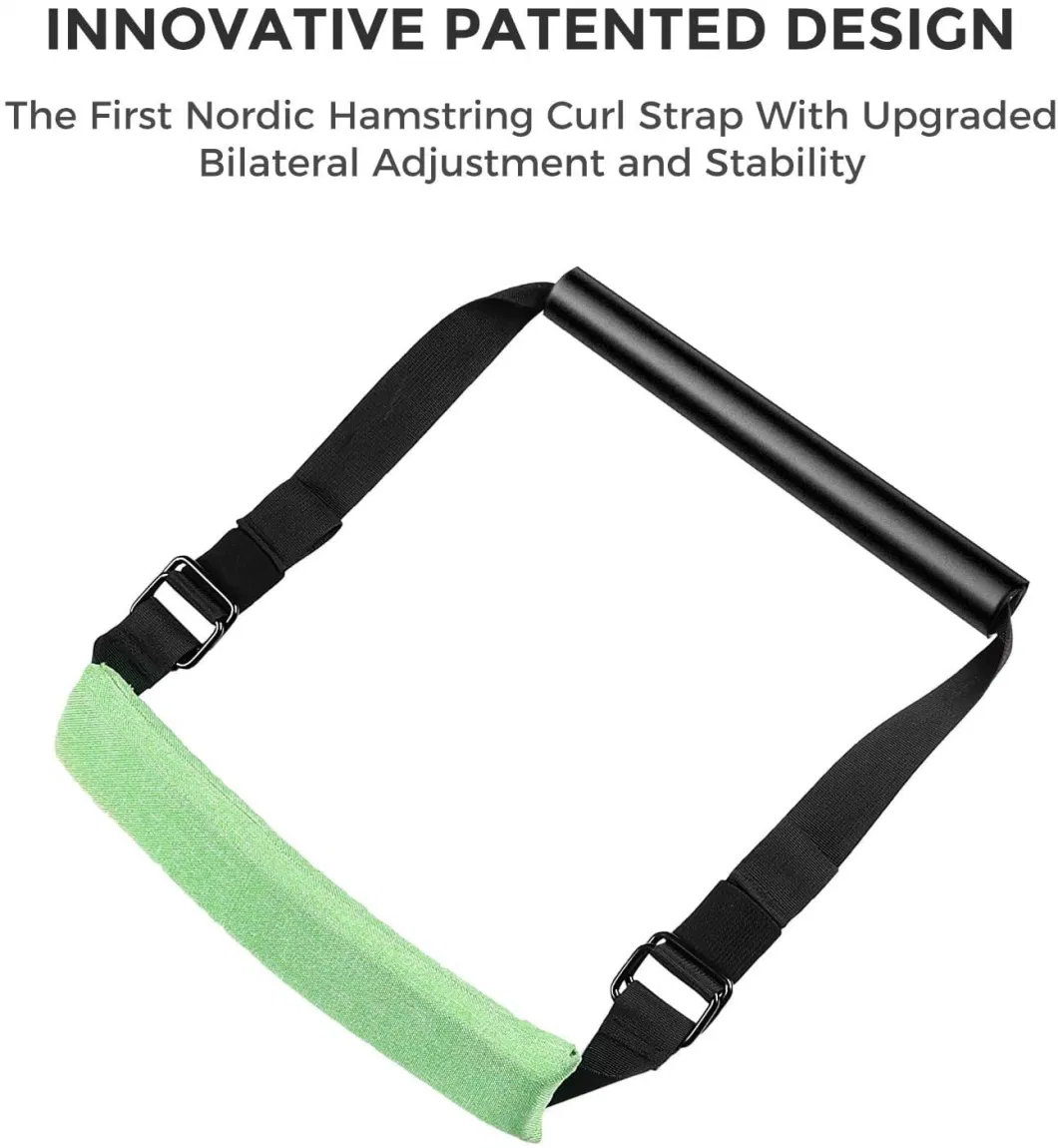 Squats Tendon Curl Ab Workout Home Gym Fitness Equipment Adjustable Nordic Hamstring Curl Strap Sit-up Auxiliary Belt