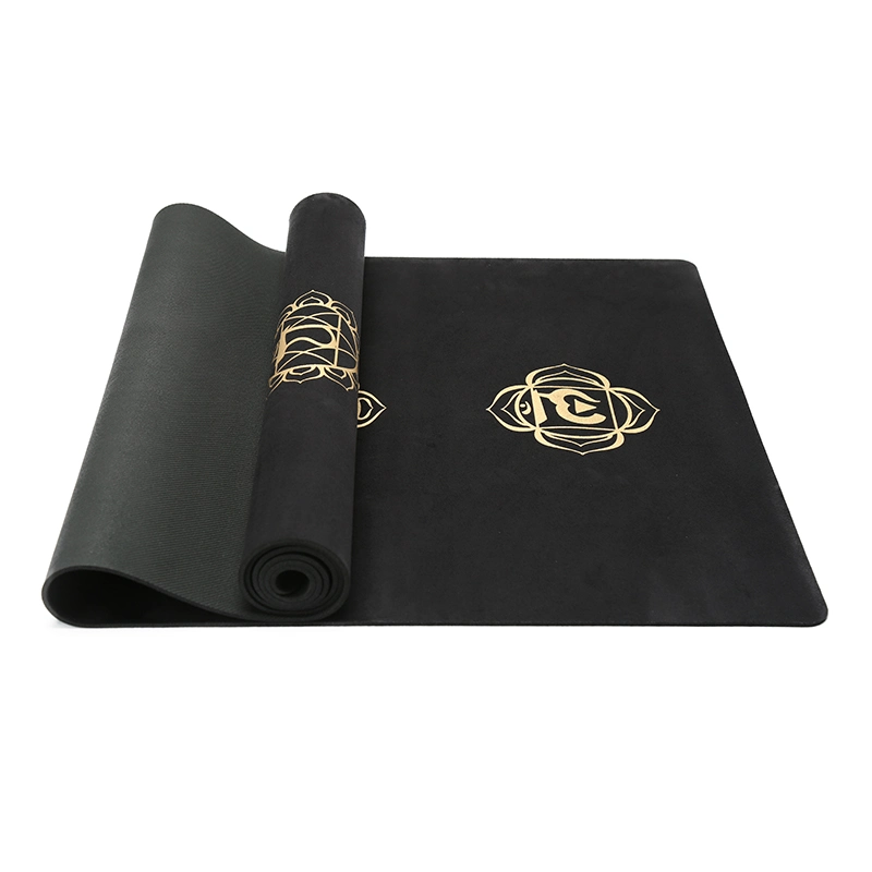 Anti Slip Rubber Suede Yoga Mat