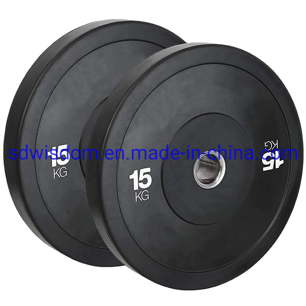 Commercial Fitness Equipment Rubber Bumper Plates 2 Inch Bumpers Pair Oly Mpic Weight Plates