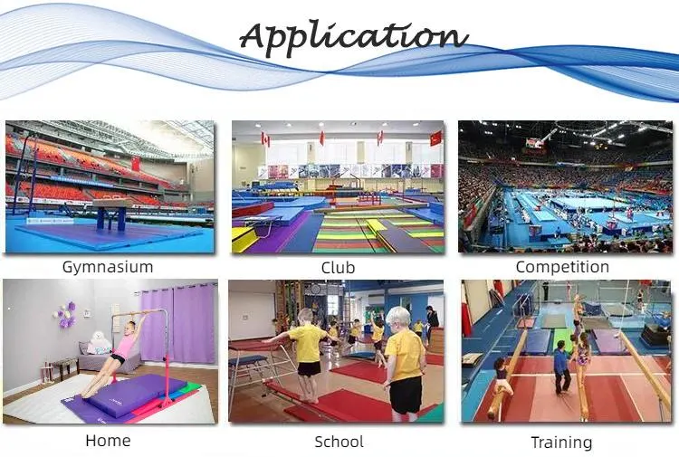 Factory Custom Size Thick Safety Triangle Gymnastic Crash Mat for Sale