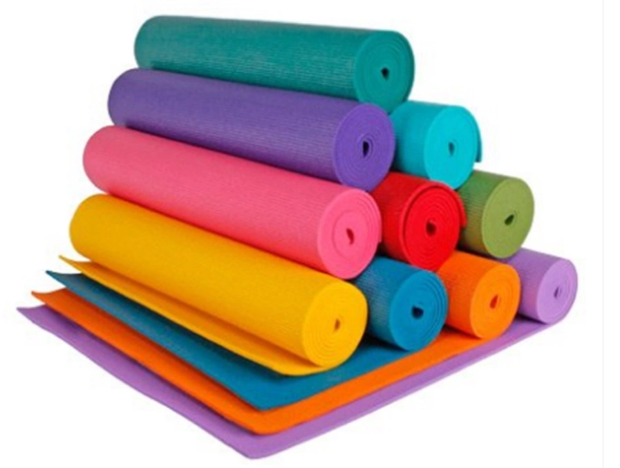 Body Aligning Custom Print Fitness Foldable Natural Rubber Pilates Yoga Mat