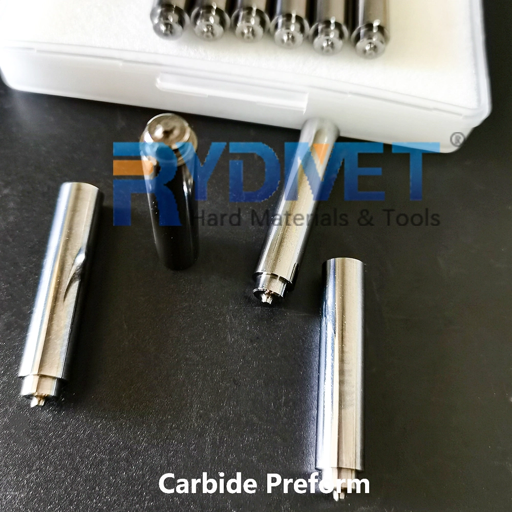 Cemented Carbide Rods with One Straight Hole