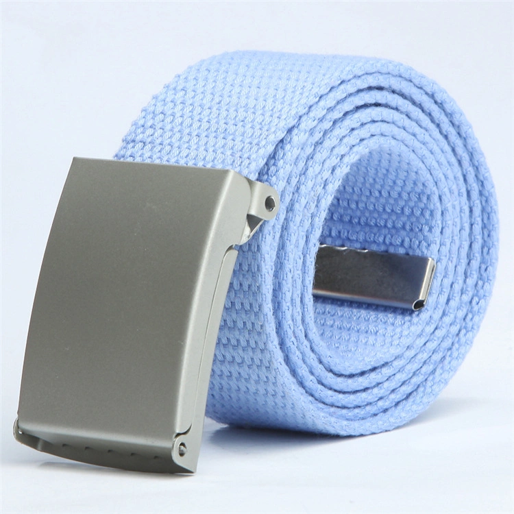 New Combat Canvas Duty Tactical Sport Belt Adjustable Outdoor Hook Loop Waistband Gym Belt