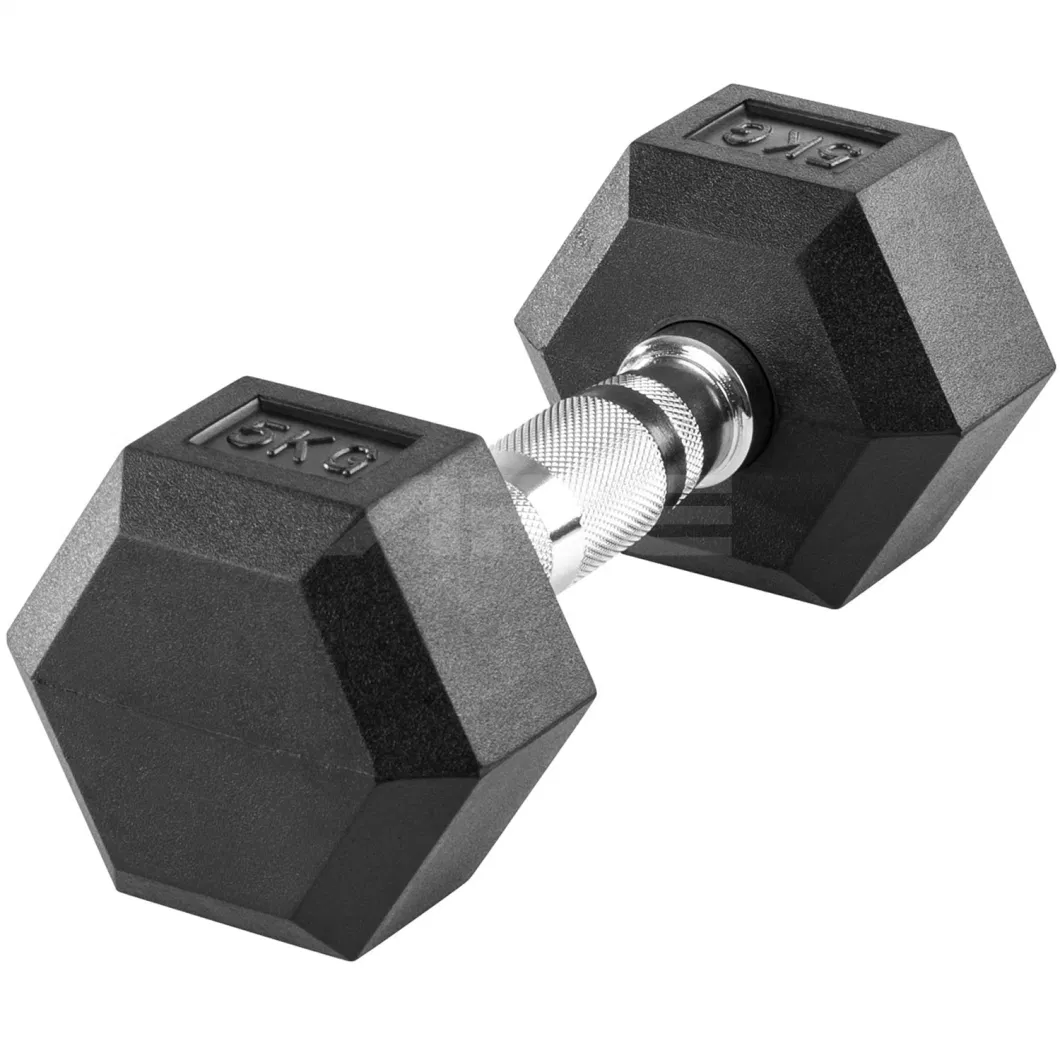 Ape Fitness Home Gym Equipment Round Chrome Dumbbells