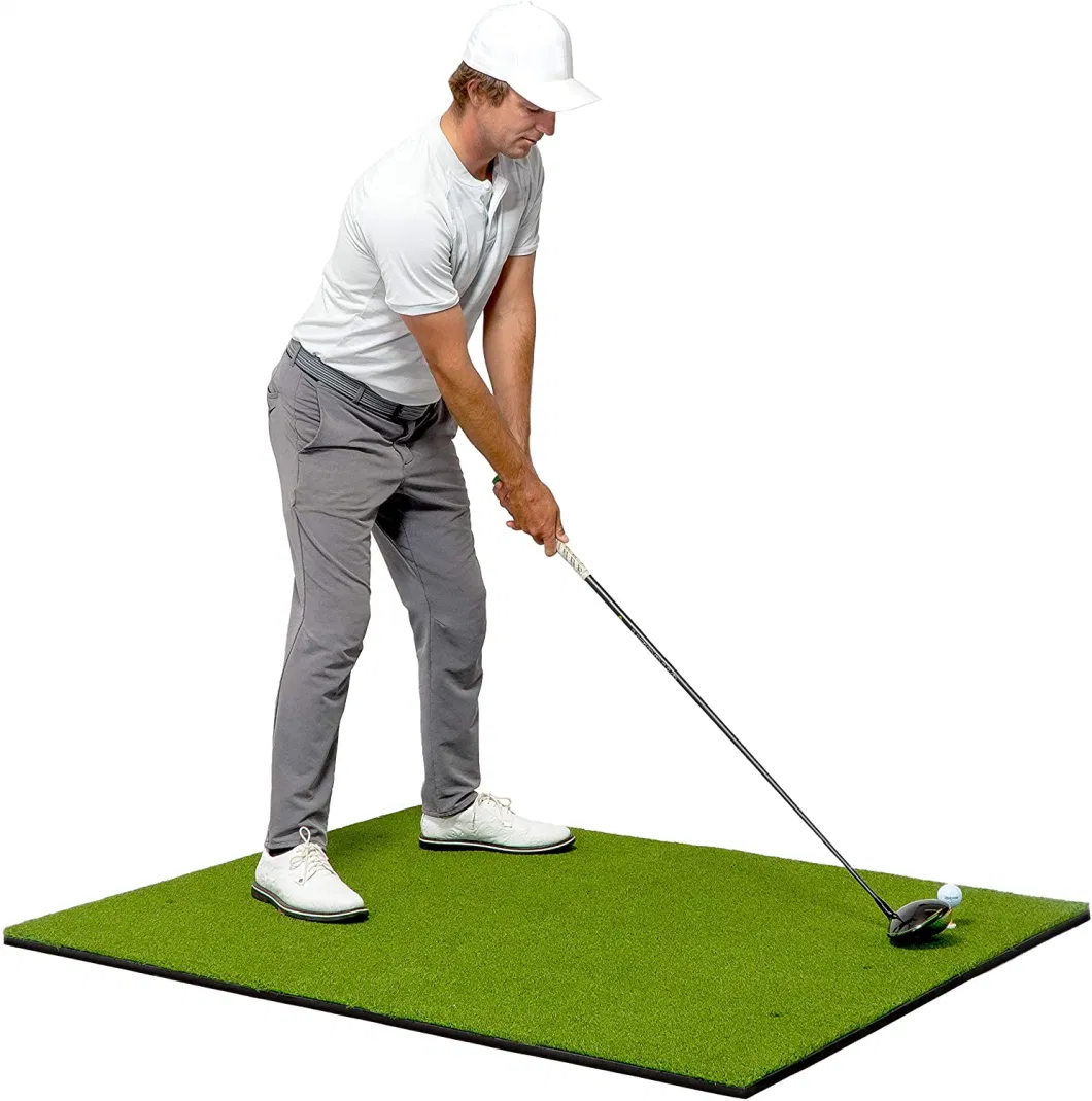Artificial Grass Golf Training Mat, Golf Putting Green Driving Range for Practice