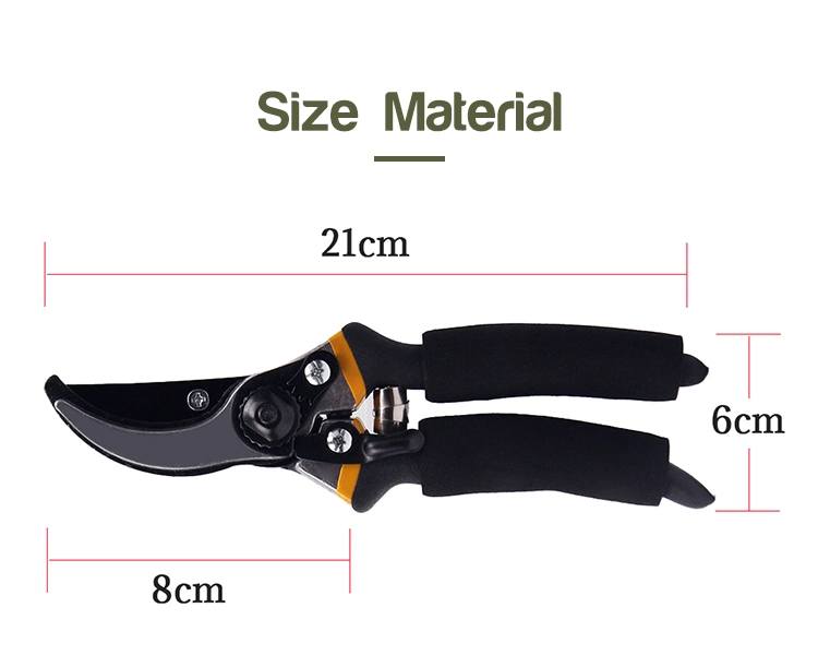 Best-Selling Pruning Shear Scissors Garden Tools Plant Sharp Branch Pruners Protection Hand in Stock