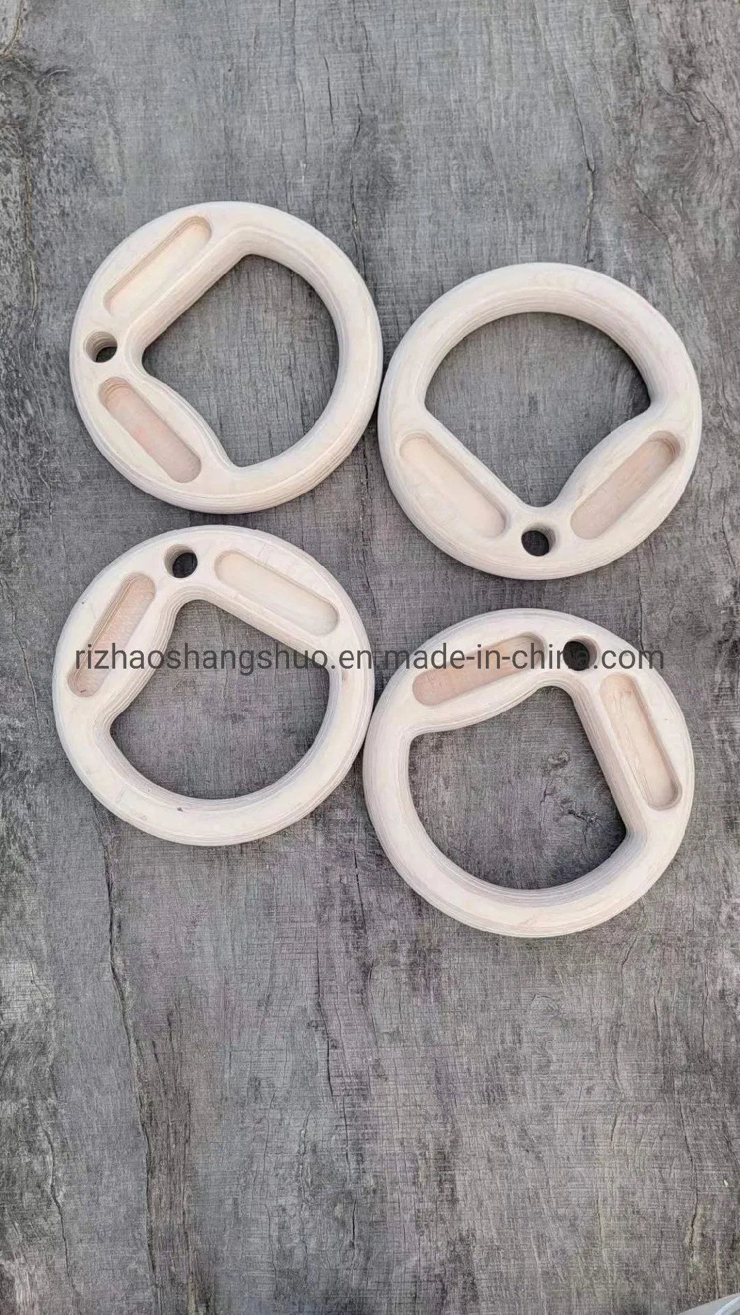 New Style Fitness Wood Gymnastic Rings