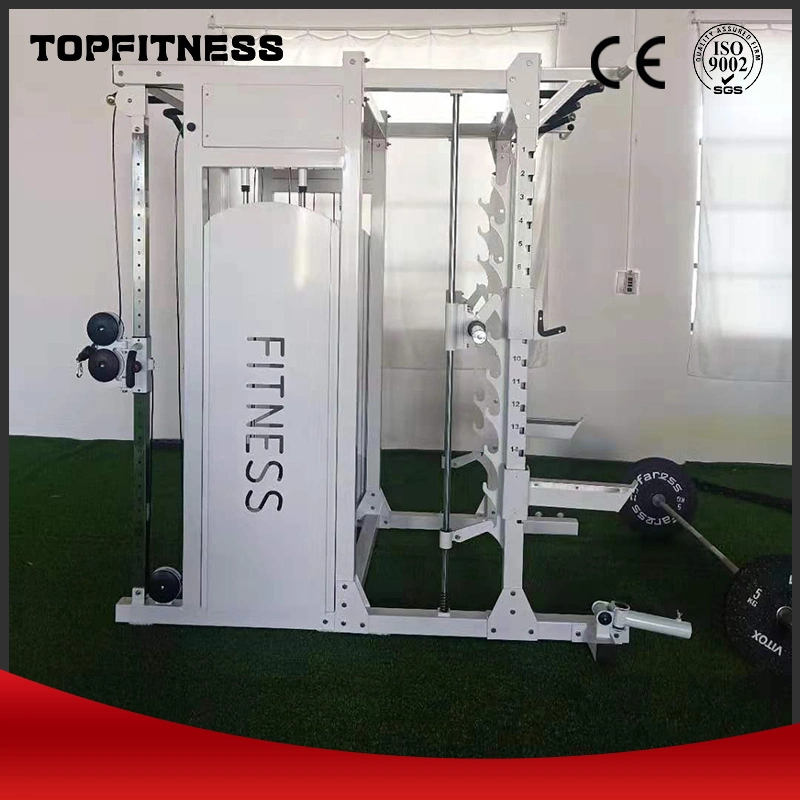 Smith Machine Squat Rack Consumer Commercial Gym Training Equipment Weightlift Barbell Bench Press