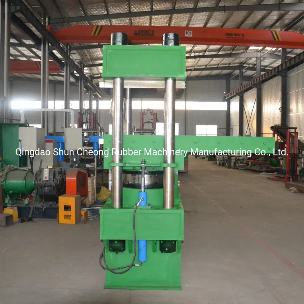 250tons Rubber Dumbbell Vulcanizing Press with Push-Pull Device