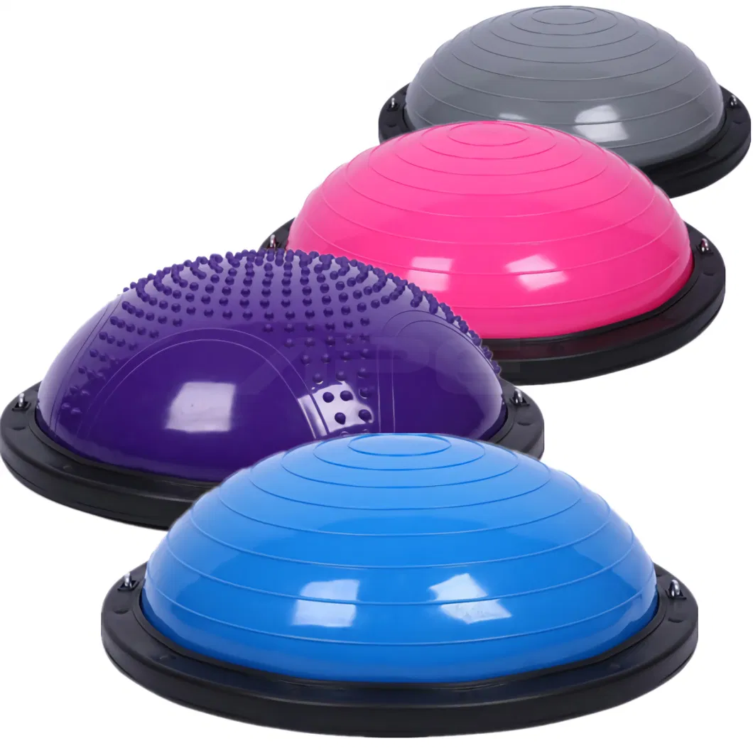 Ape Fitness High Quality No-Slip Balance Trainer Half Pilates Bosu Ball for Yoga Exercise