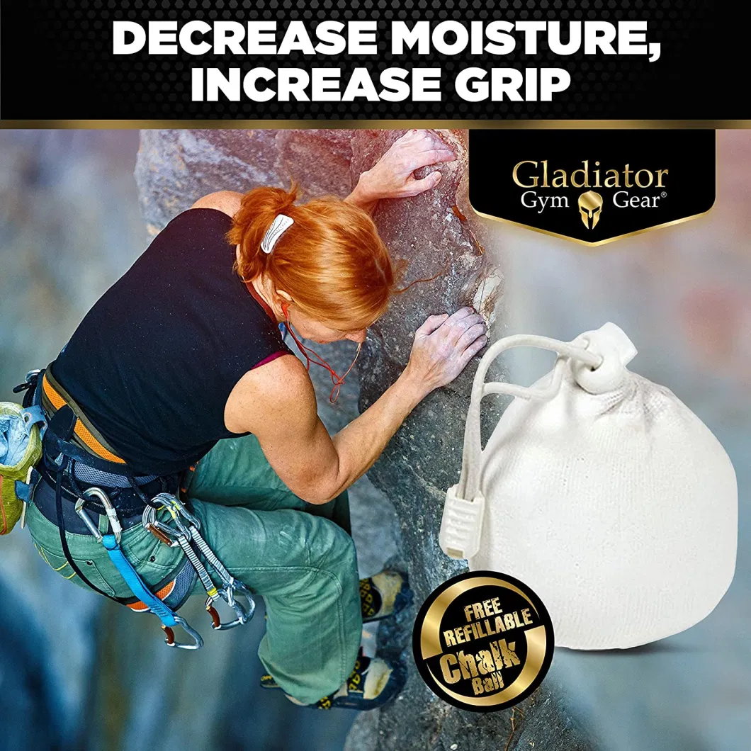 Dry Hands Improve Grip Magnesium Carbonate Liquid Chalk