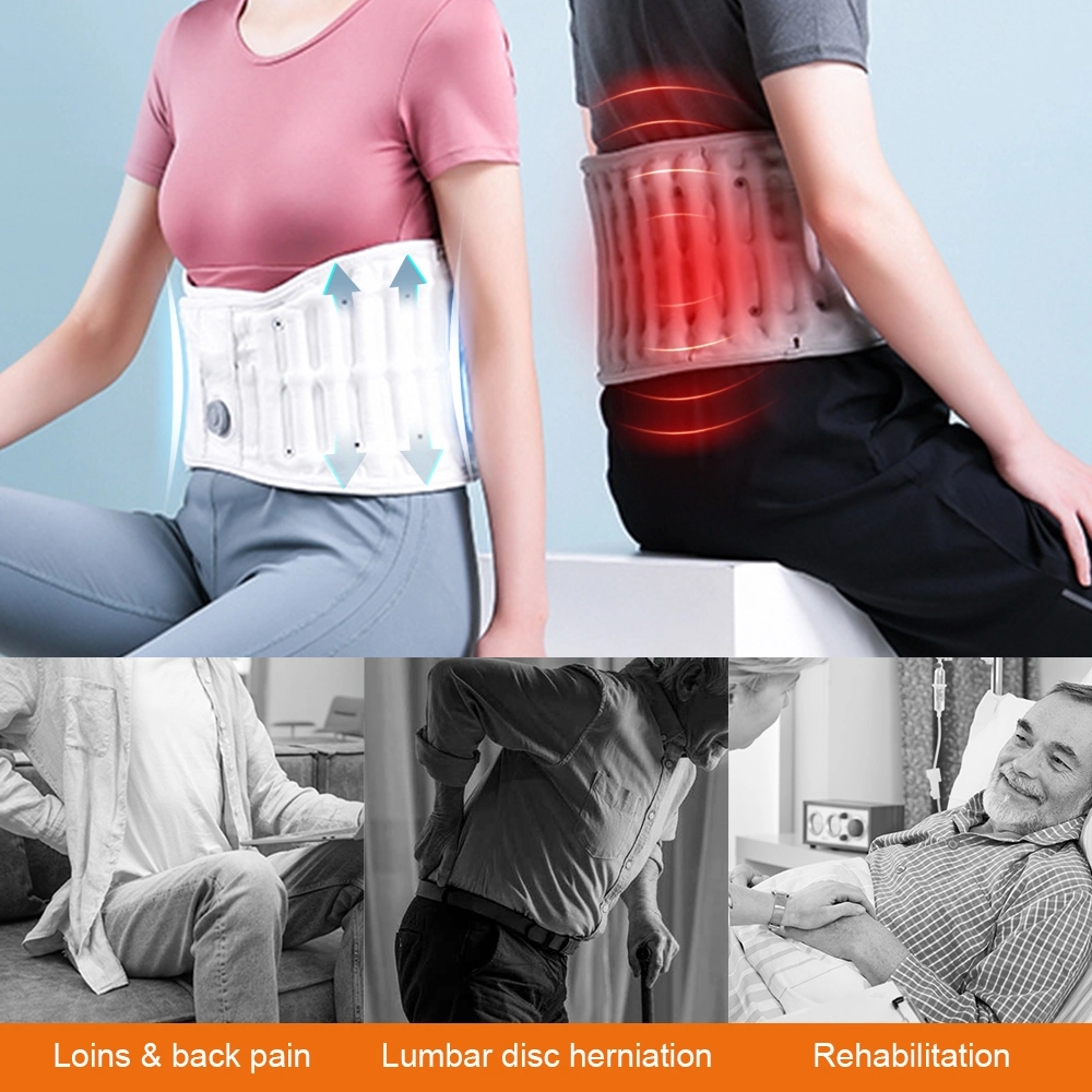 Inflatable Graphene Heating Support Belt for Waist Rehabilitation