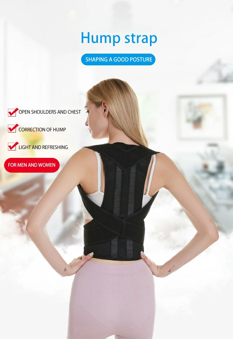 Factory Price Healthy Body Adjustable Waist Brace Posture Corrector Back Support