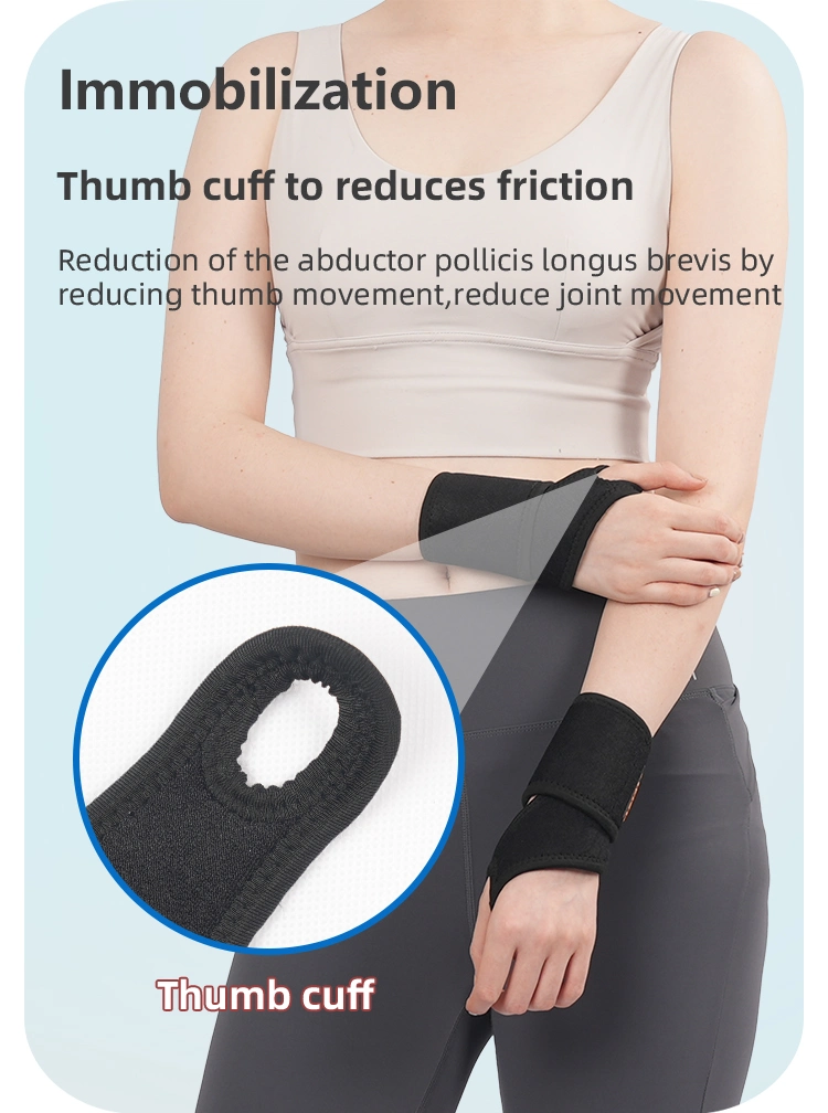 Fashion Soft Gel Thumb Hand Wrist Support Compression Gym Wrist Support