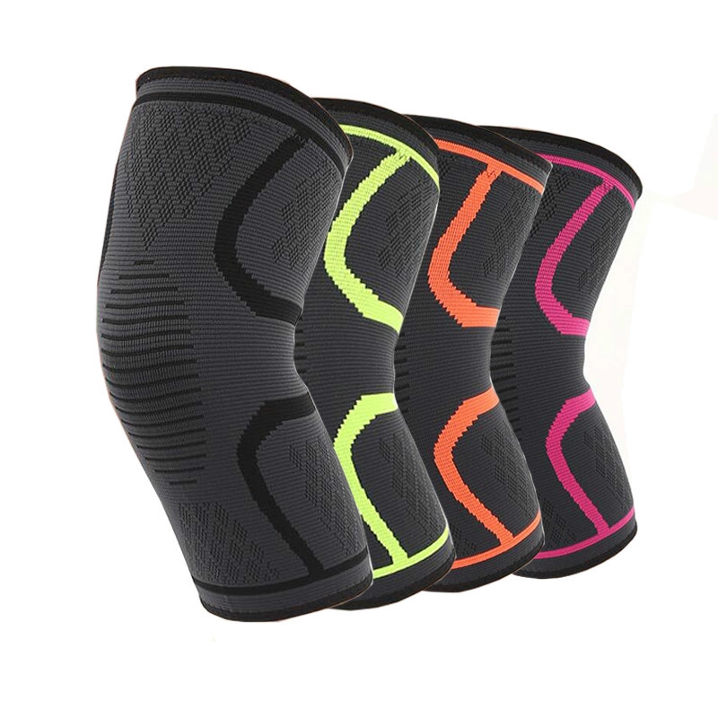 Custom Compression Pair Powerlifting Knee Brace Support Kids Knee Wraps Cover Hinged Brace Calf Sleeves Custom 7mm Neoprene Pads