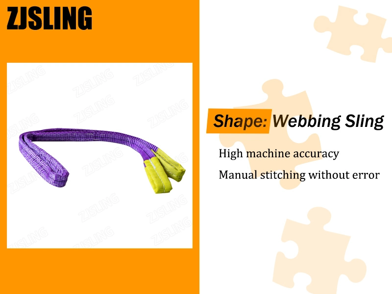 Endless Flat Polyester Webbing Sling Lifting Sling Lifting Belt for Cargo (customized)