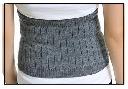 Unisex Cashmere Wool Body Waist Warmer Support, Back Warmer Waistband for Health