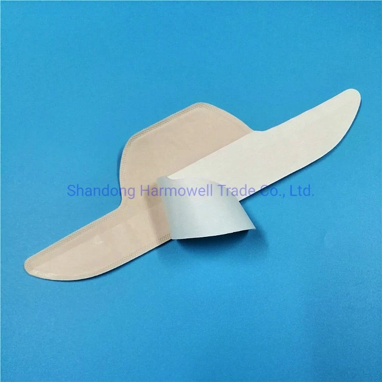 Disposable Collar Protector Sweat Pads White Collar Self-Adhesive Neck Liner Pads