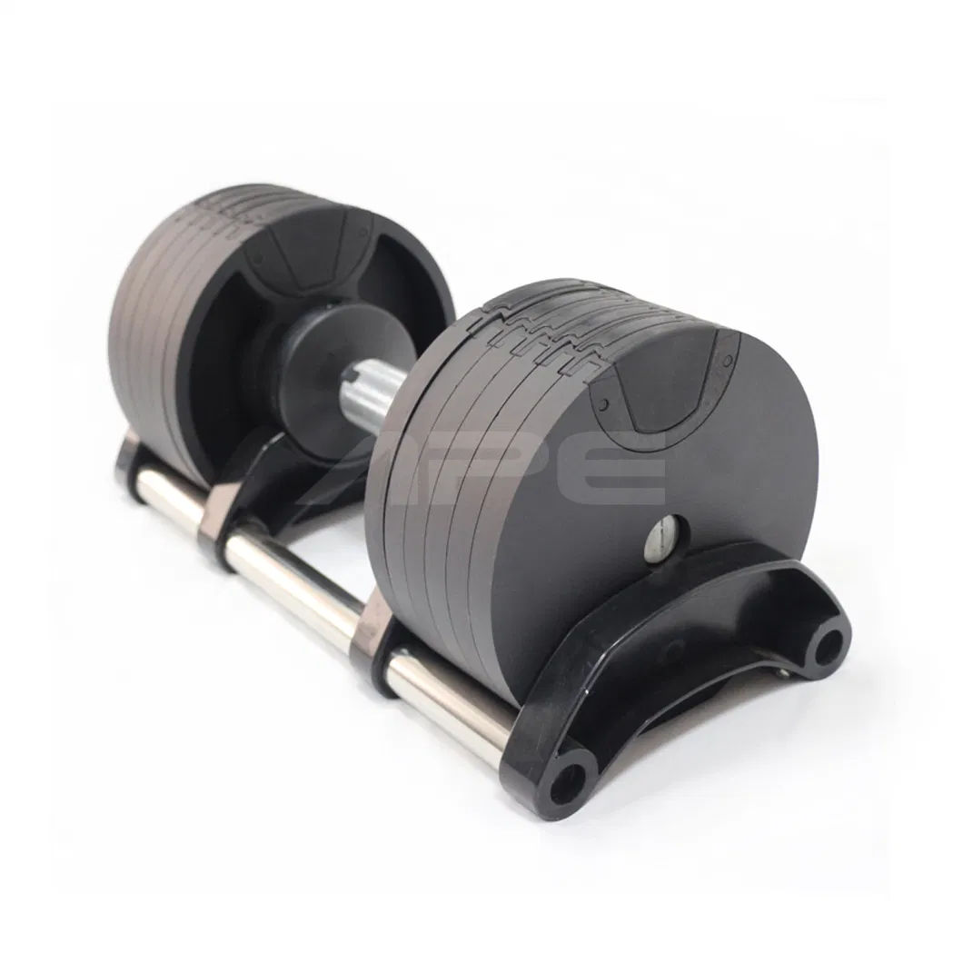 Ape Fitness Home Gym Equipment Round Chrome Dumbbells