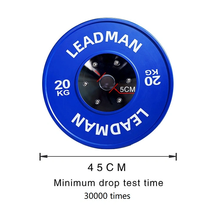 Leadman Home Gym Weight Lifting Competition Bumper Plates