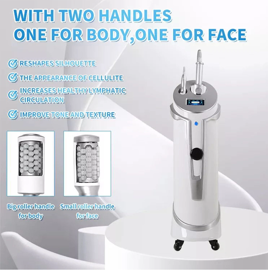 Body Face Roller Facial Massage Machine Handles Skin Lifting Body Slimming Weight Loss Lymphatic Drainage