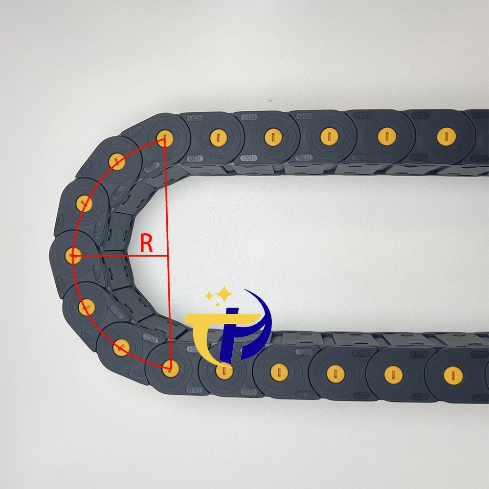 Nylon Plastic Electric Cable Drag Chain CNC Machine Tools Accessories