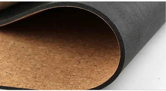 Sol Wholesale Manufacturer Pirce Hot Yoga Pilates Cork Natural Rubber Yoga Mat