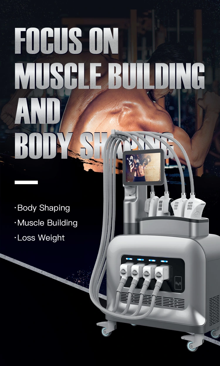 Weight Loss Machine 4 Handles Electromagnetic Muscle