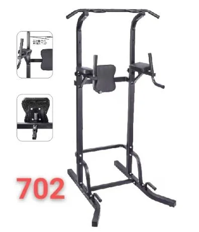 Power Tower Multi-Function DIP Station Height Adjustable Pull up Bar Station for Home Strength Training
