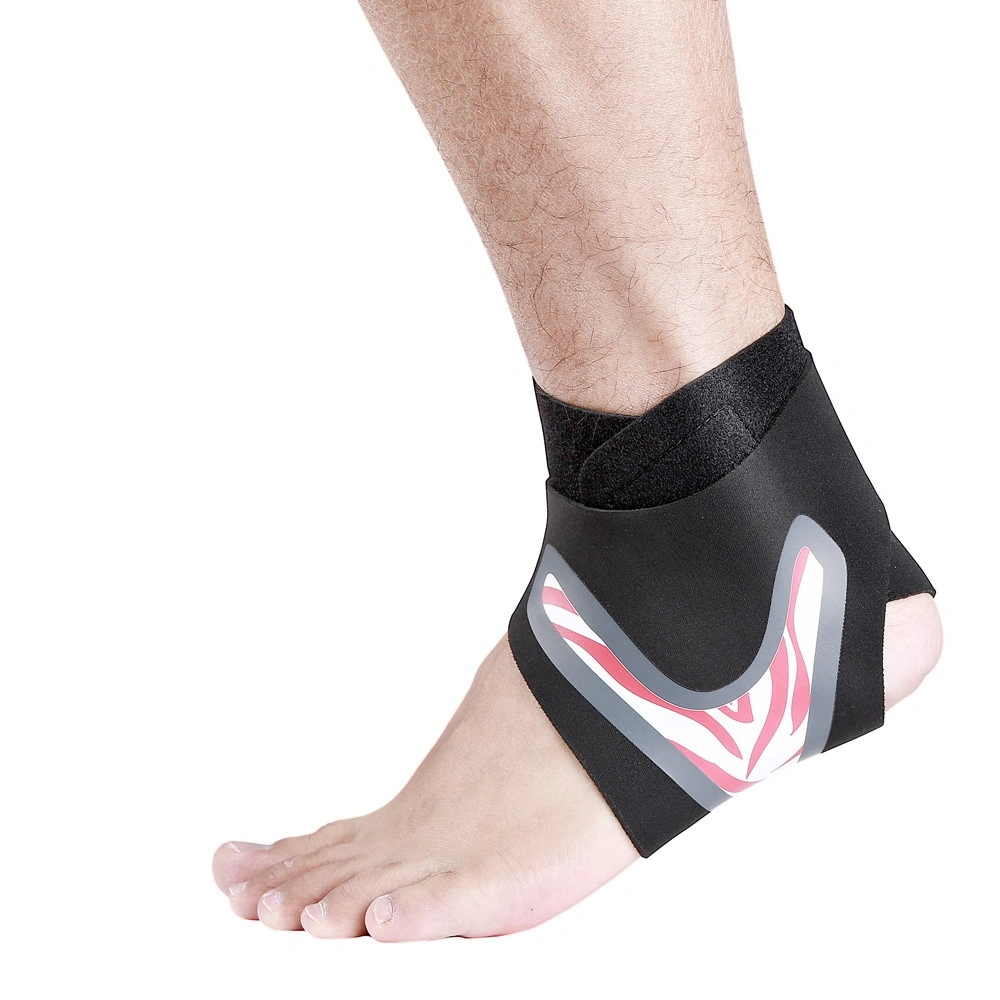 Anti-Sprain Ankle Brace Sleeve Adjustable Elastic Strap Injury Recovery Wyz17003