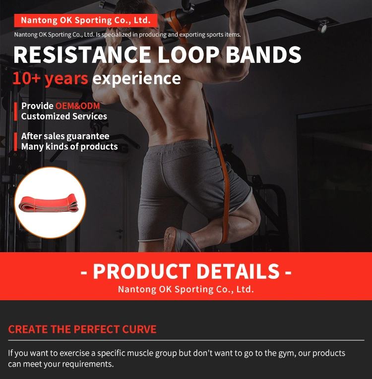 Pull up Assist Band Okpro Fitness Strength Exercise Latex Stretch Resistance Bands