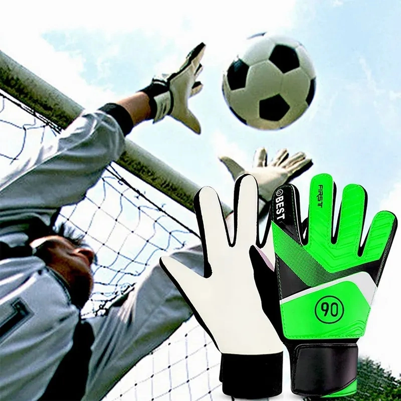 Goalkeepergloves for Kids &amp; Adults with Double Protection PU Leather to Protect Your Hand