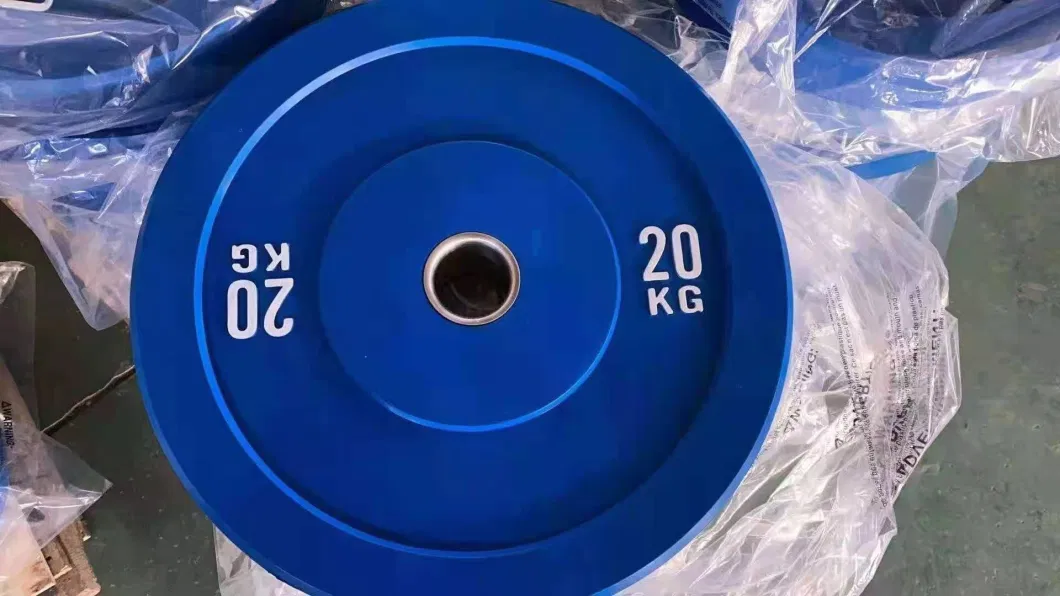 Dumbbell Plate Top Selling Steel Custom Logo Colorful Competition 5-25kg Weight Plate for Gym Use