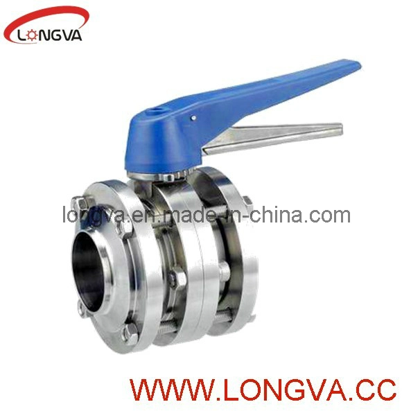 Sanitary Plastic Butterfly Valve Multi Handle