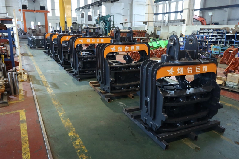 Construction Machinery Pile Driving Equipment Excavator Hydraulic Vibratory Pile Driver Attachment for Round Pile/Square Pile/Bucket Pile