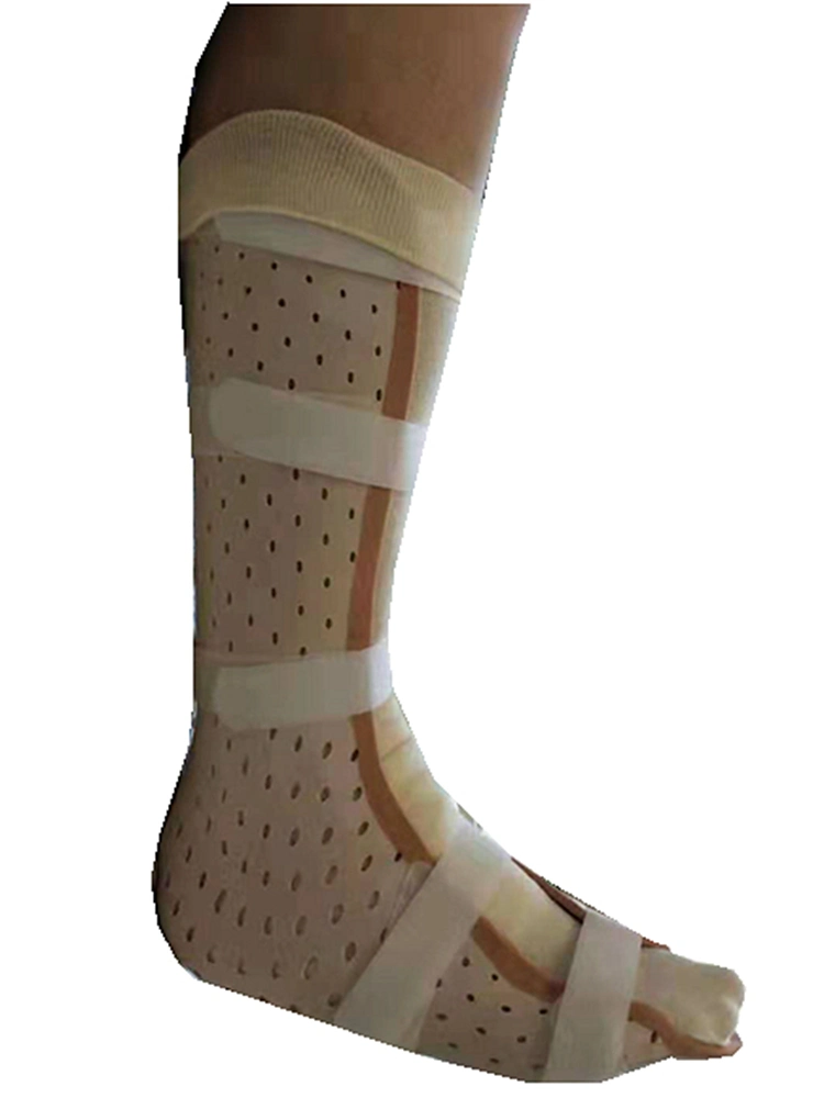 Precut Orthopedics Physiotherapy Thermoplastic Leg Ankle Brace Guard Splint