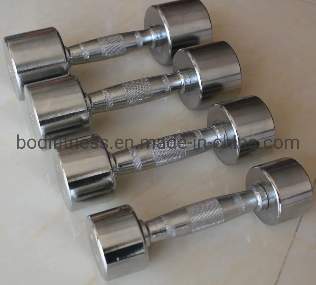 Wholesale Electroplating Dumbbell Gym Dumbbell Electroplating Chrome Dumbbell