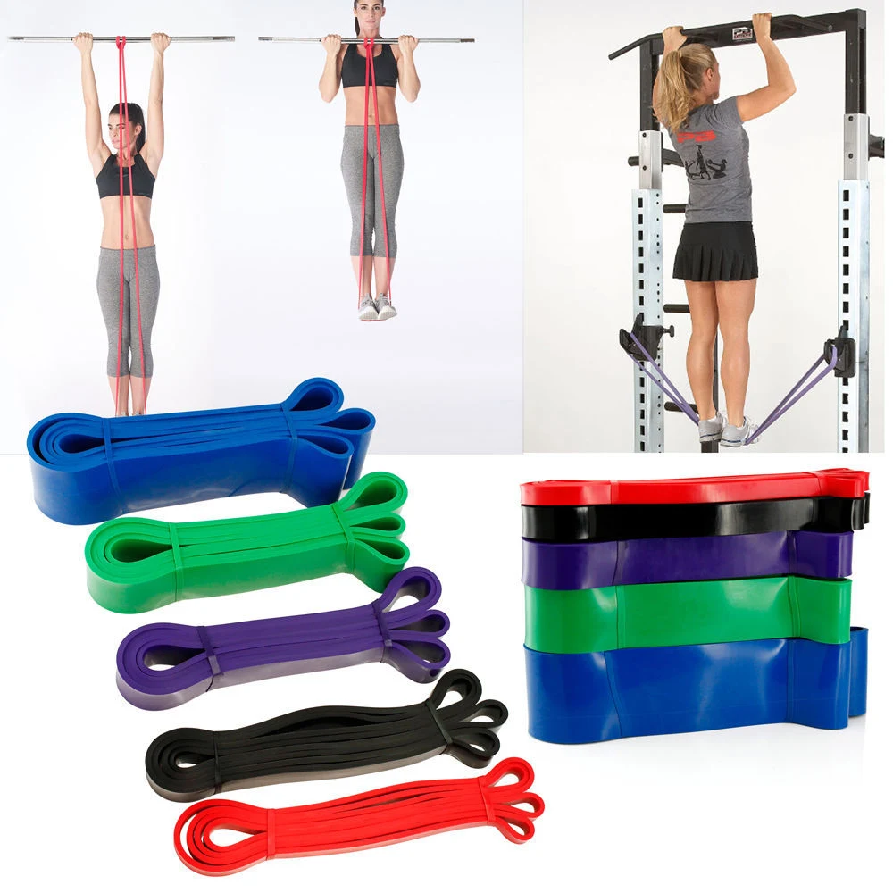 Professional Fitness Natural Pull up Resistance Bands Loop for Workout /Bodybuilding Yoga Exercise