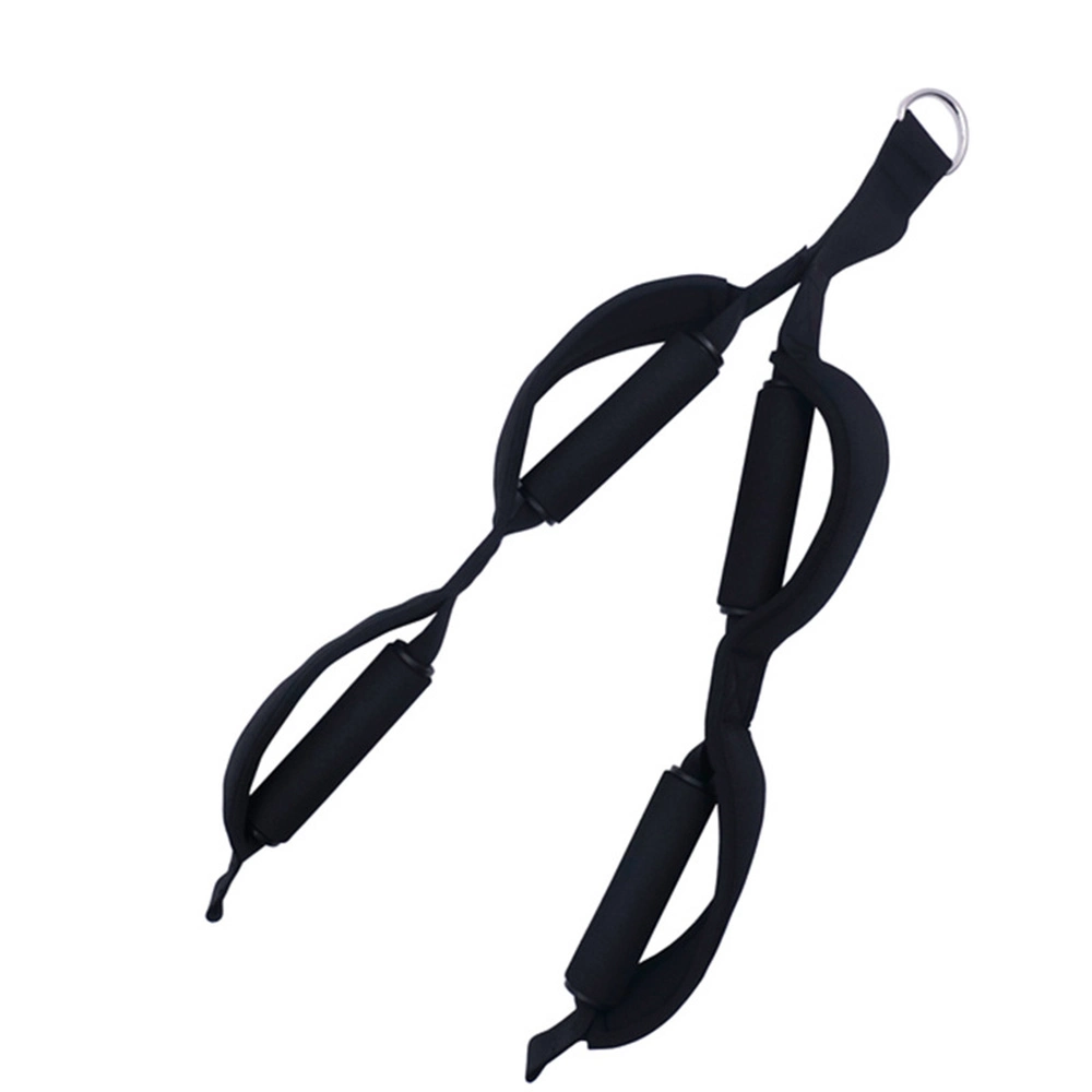 Long Triceps Rope Cable with 2 Sets of Non-Slip Neoprene Handles for Increased Range of Motion Bl19428
