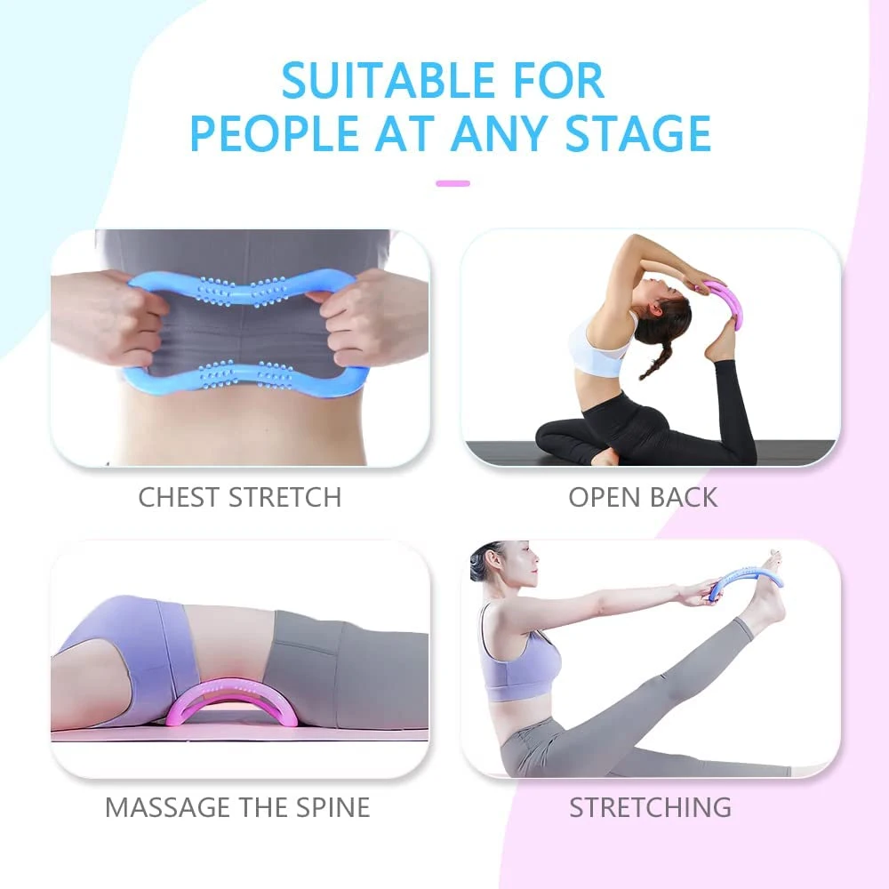 Specially Designed Widely Used Gymnastics Yoga Stretch Pilates Ring for Woman