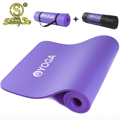 NBR Fitness Anti-Slip ejercicio Gimnasio Moda Yoga Suelo Mat