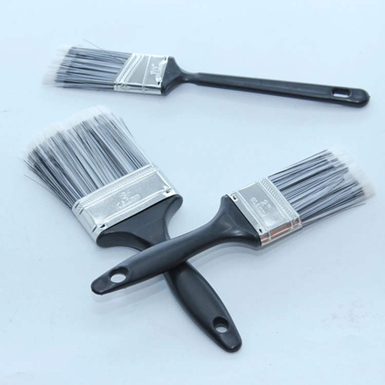 Hand Painting Tools Factory Supplier Bristle Paint Brush Long Plastic Handle with Best Quality