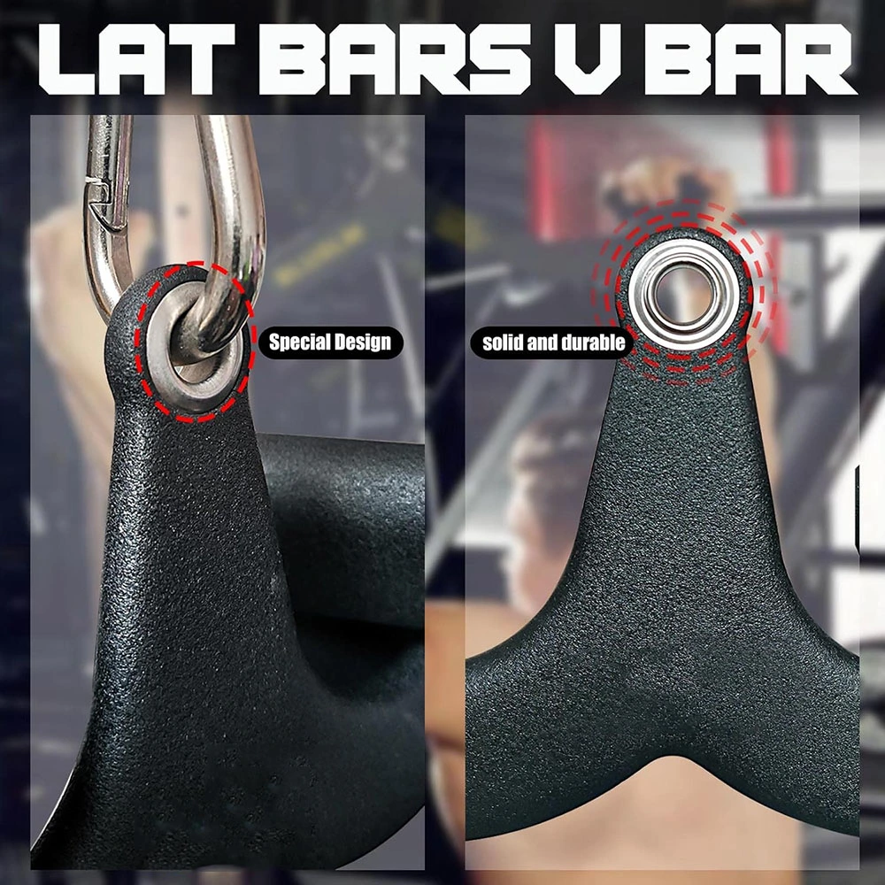 Equipment Part Custom Logo Rack Exercise Training Grip Bar Handle Pull Down Fitness Men Home Sport Gym Accessories for Women