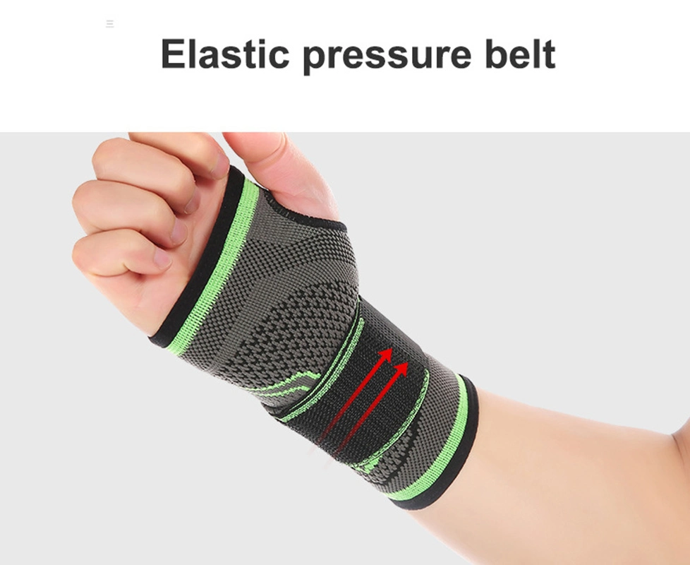 Wrist Band Wrist Support Sleeve Half-Finger Wrist Palm Support Brace Compression Wrist Sleeve Wrist Protection Band for Men Women Bl12998