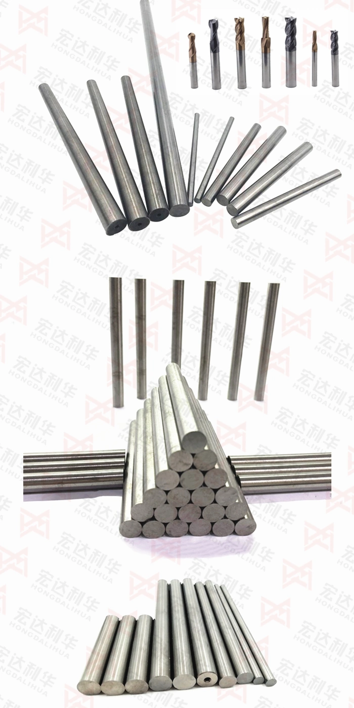 Hard Metal Carbide Bar with Straight Hole