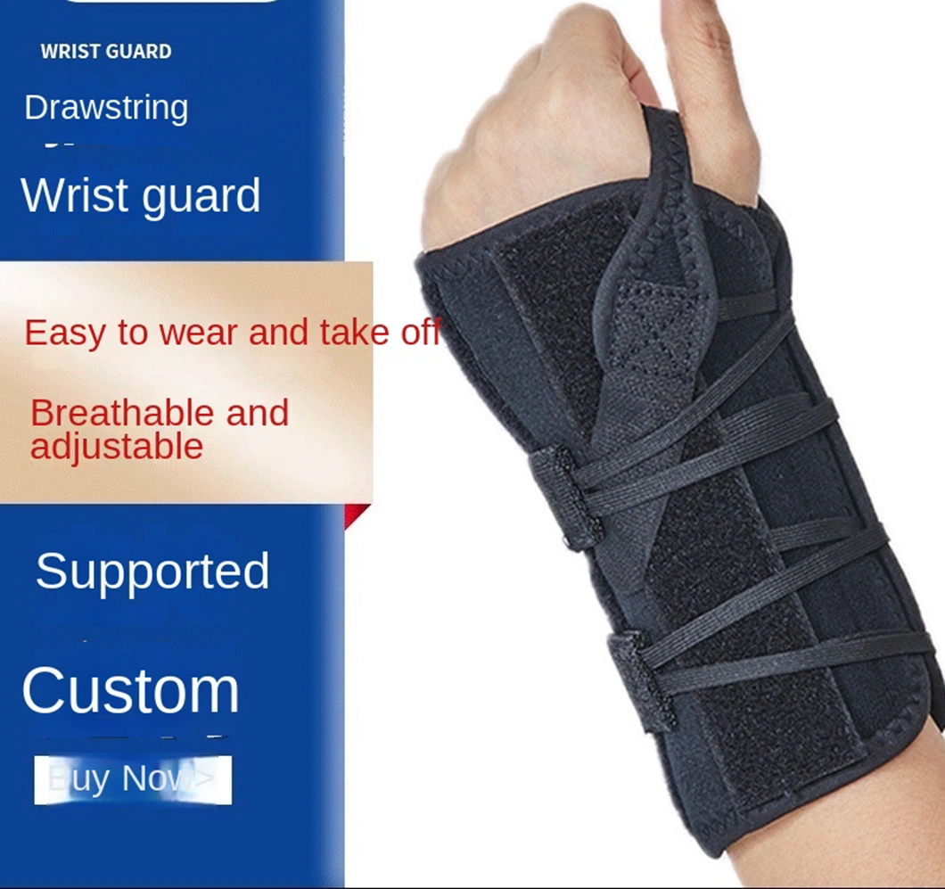 Medical Hand Wrist Support Belt Adjustable Custom Gel Wrist Support Wrap