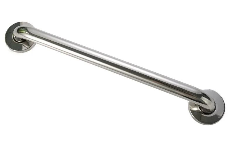 Stainless Steel Straight Chrome Grab Bar with Anti Slip Grip